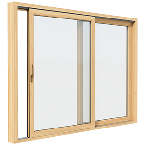 Hebeschiebetür aus Holz