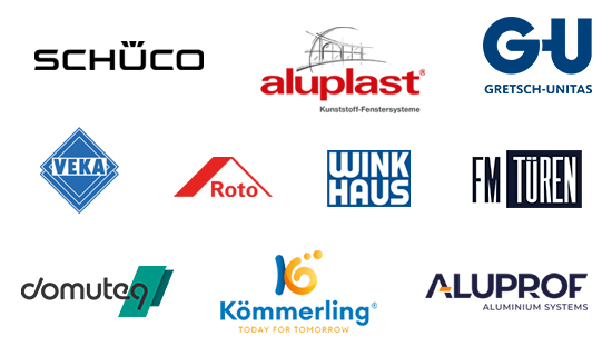 Logos der Marken, mit denen Letwork zusammenarbeitet