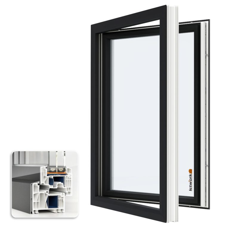 Kunststoff-Alu-Fenster